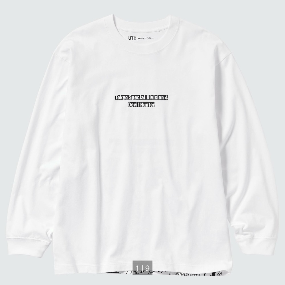 Uniqlo Chainsaw Man Collab Oversized Long Sleeve (Denji)